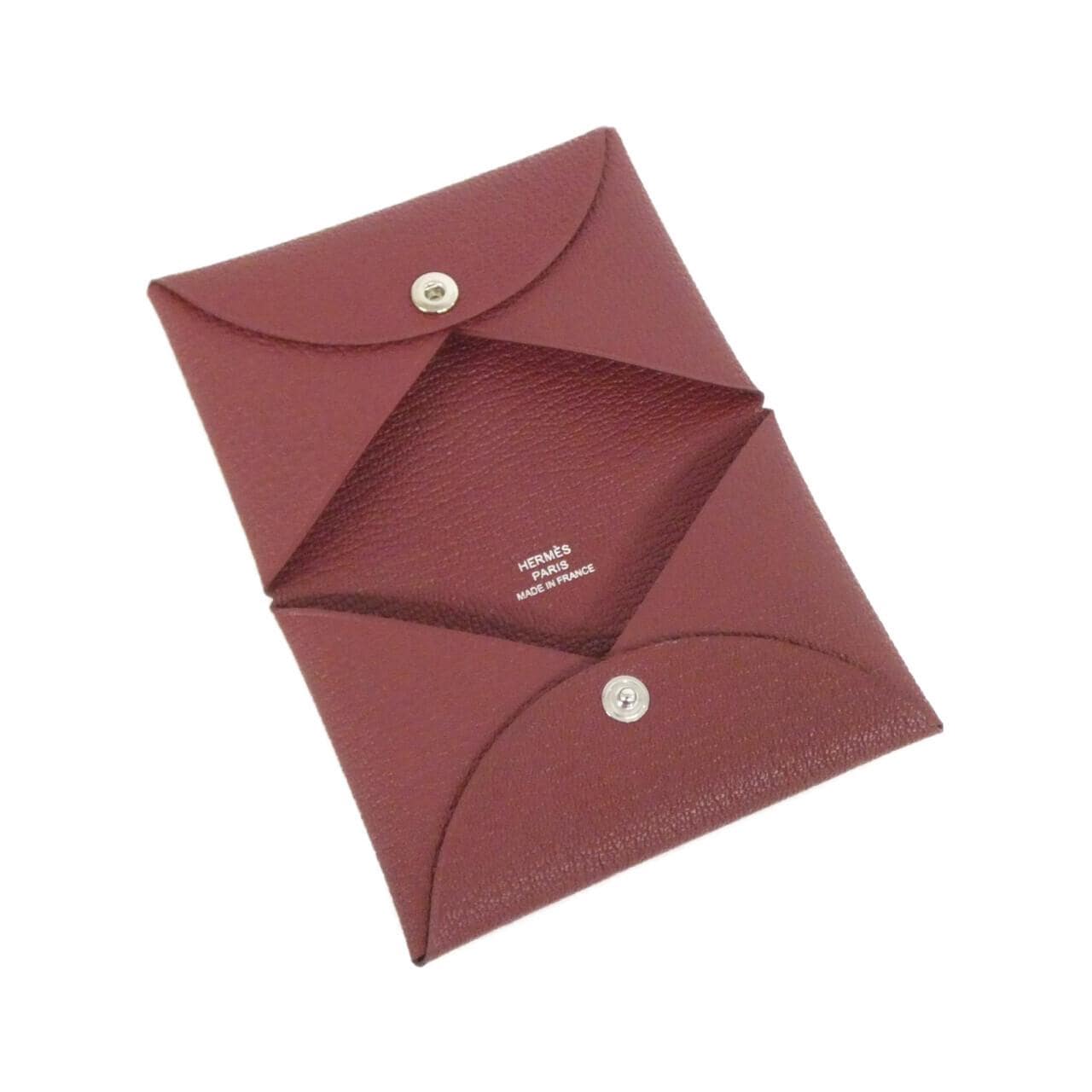 【未使用品】エルメス カルヴィ 044166CK カードケース