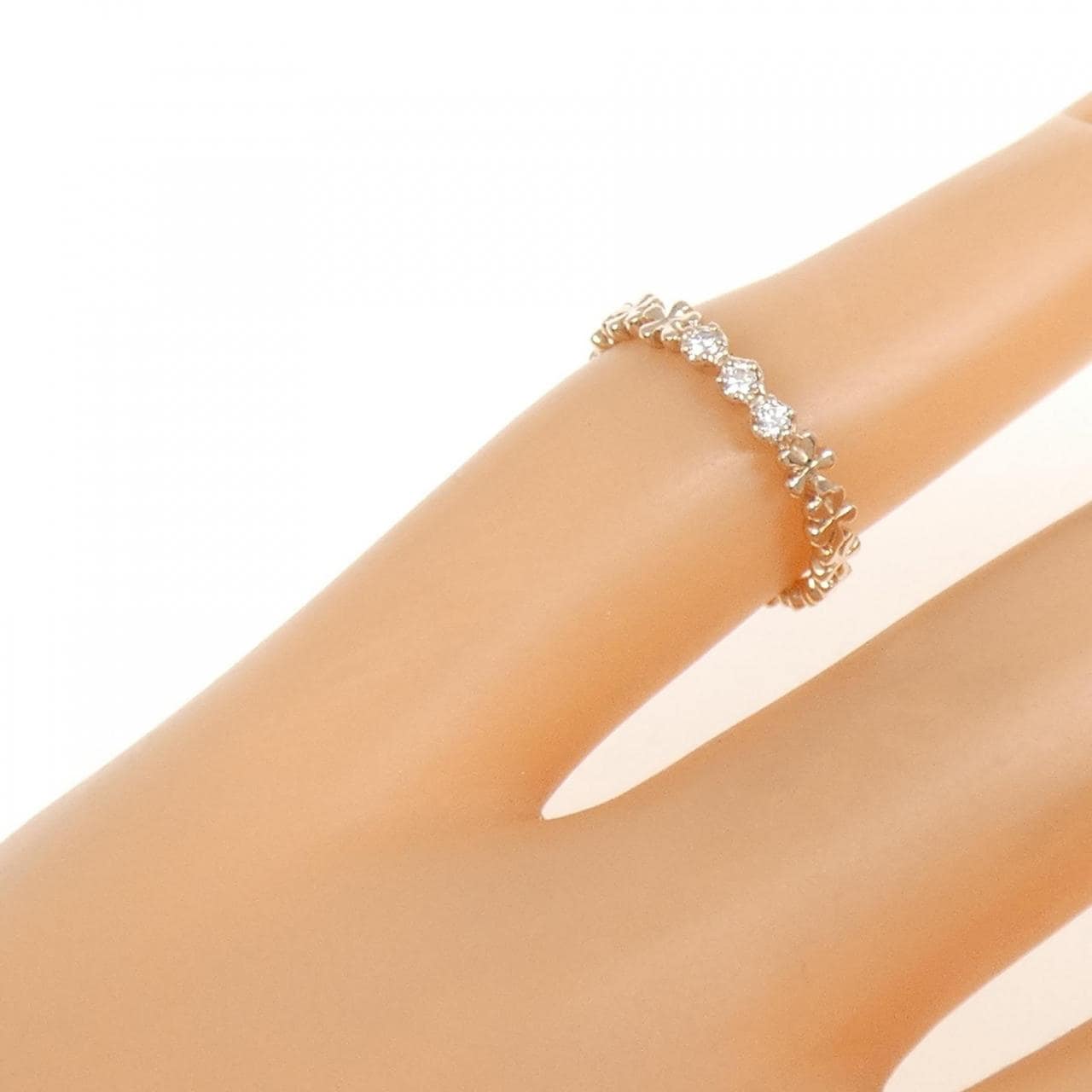 スタージュエリー ピンキー リング 0.03CT