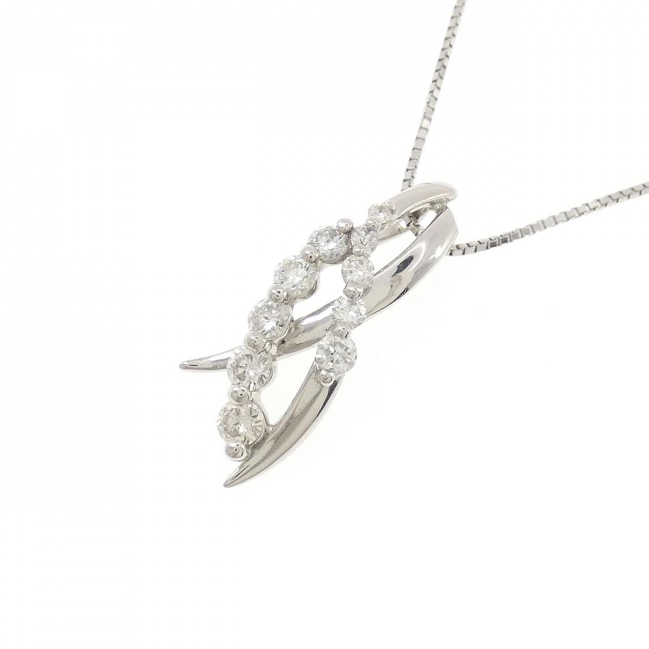 PT ダイヤモンド ネックレス 0.51CT
