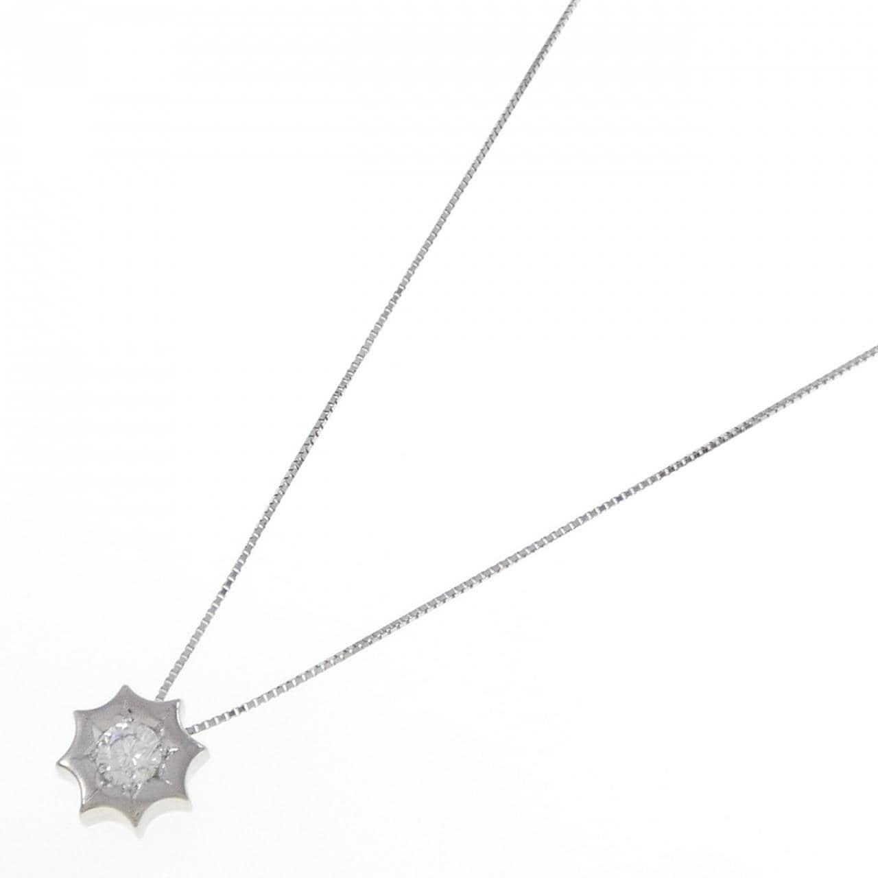 PT900/PT850 ダイヤモンド ネックレス 0.41CT