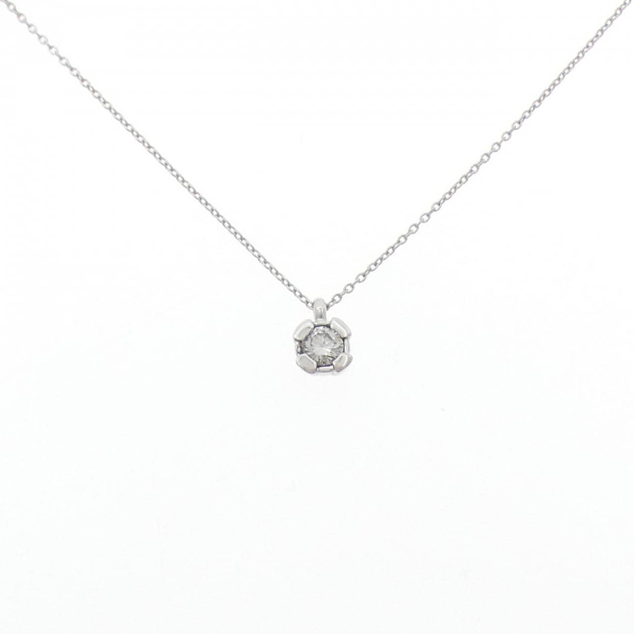 PT900/PT850 ダイヤモンド ネックレス 0.20CT