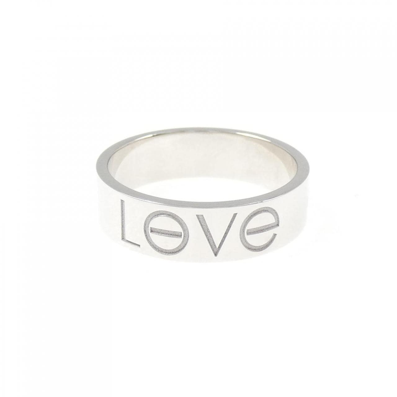 カルティエ 750WG リング