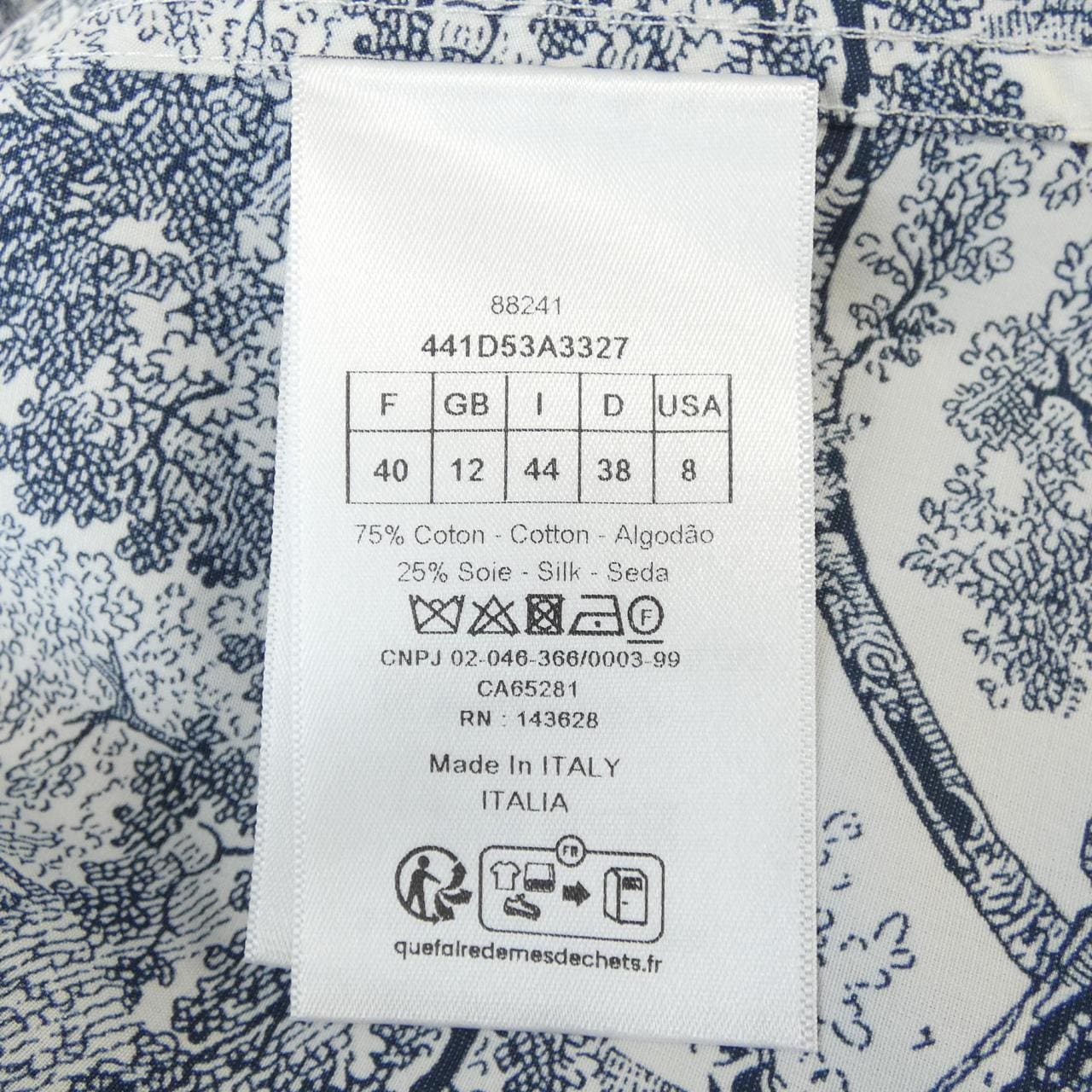 クリスチャンディオール CHRISTIAN DIOR トワルドジュイ TOILE DE JOUY 441D53A3327 ワンピース