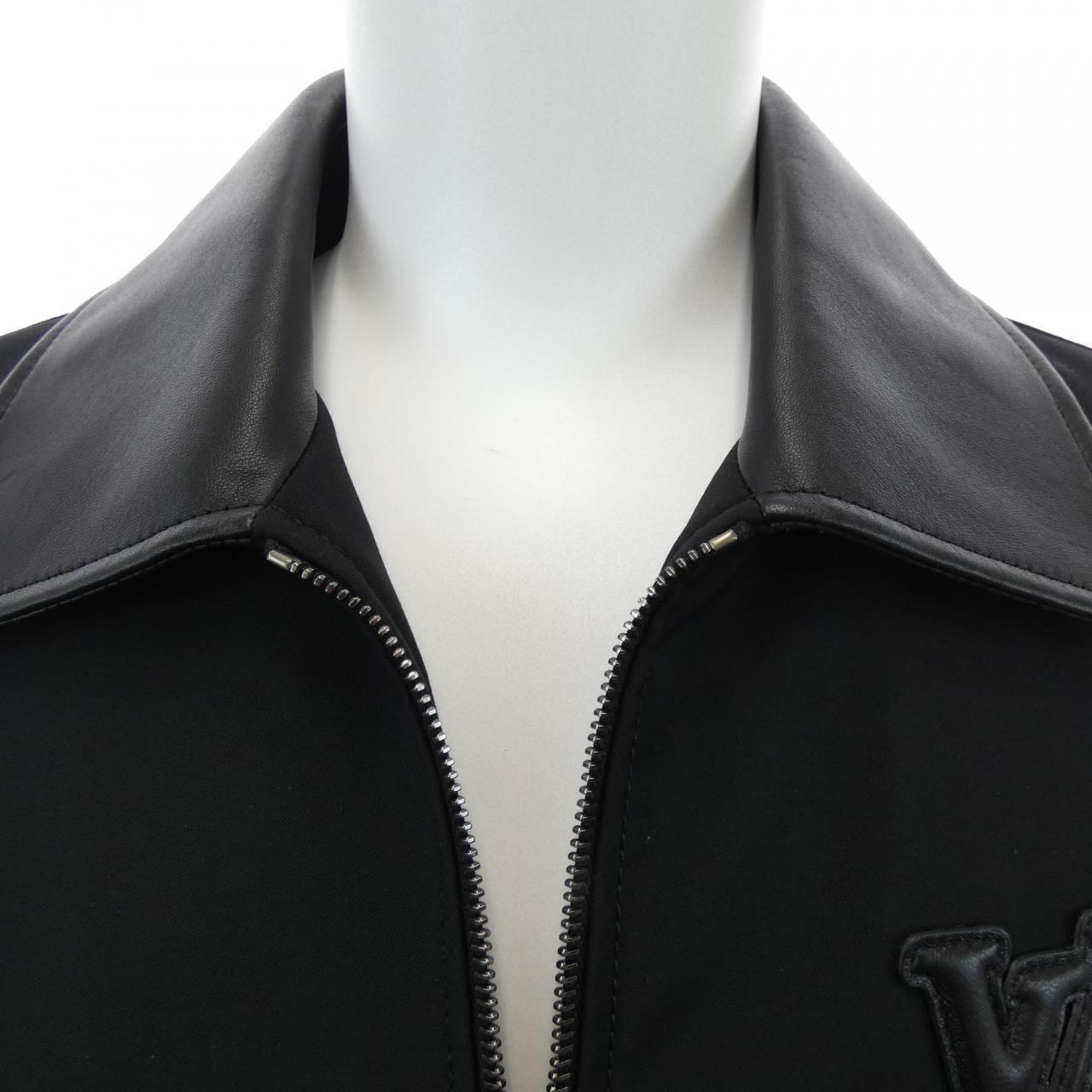 ルイヴィトン LOUIS VUITTON レザーミックスブルゾン HTL46ETV8 ブルゾン