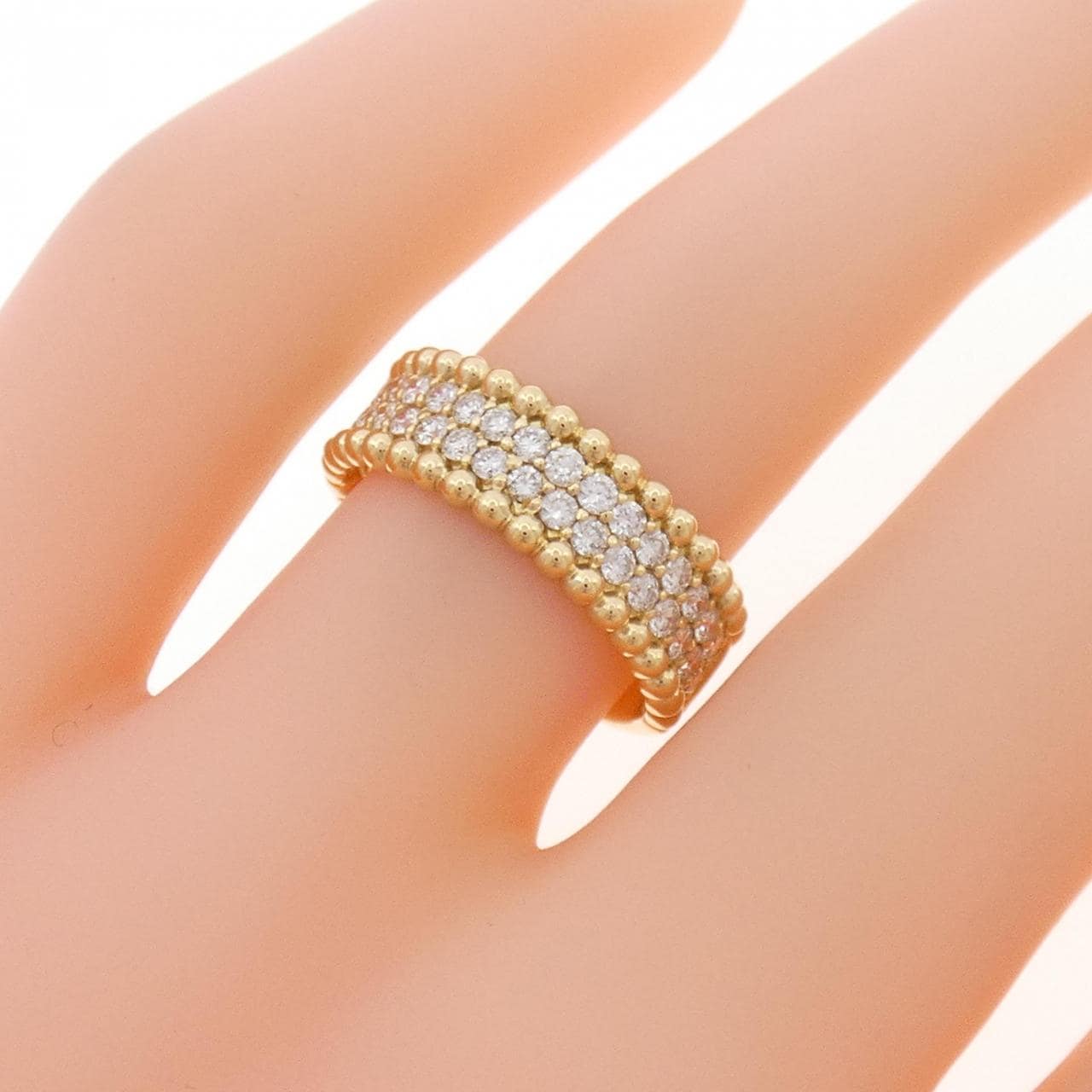 K18YG ダイヤモンド リング 0.50CT