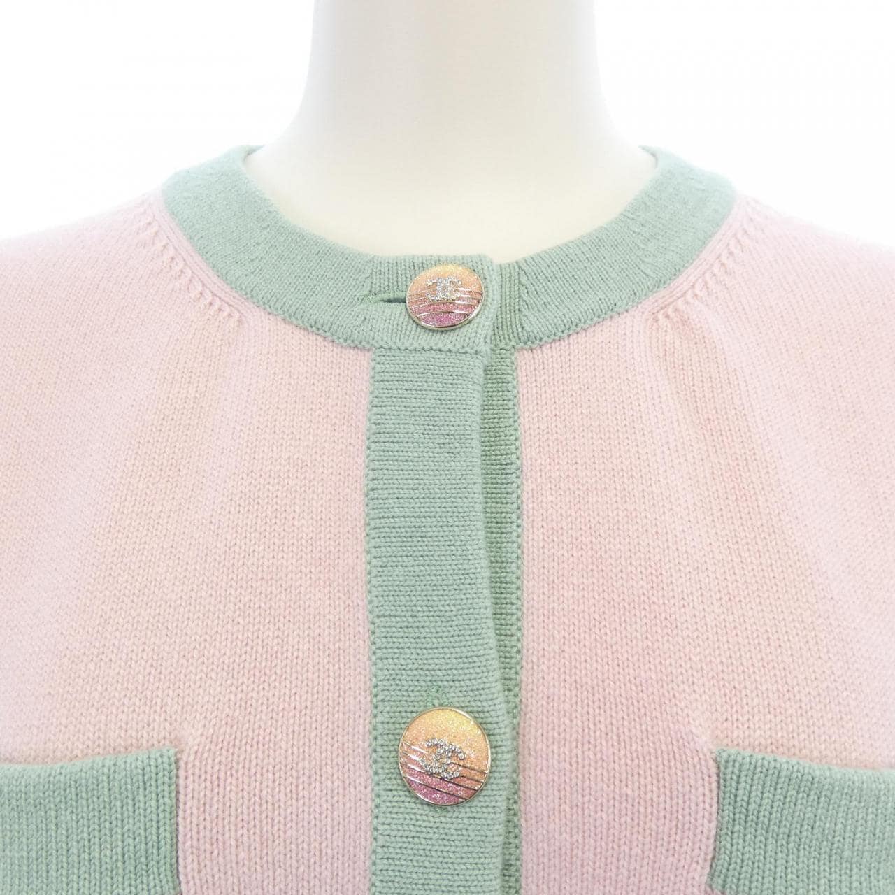 シャネル CHANEL LOOK 29 P76463K10983 カーディガン