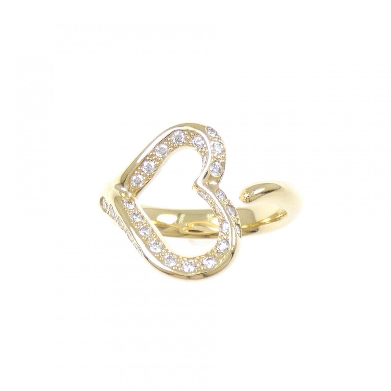 ティファニー オープンハート リング 0.27CT