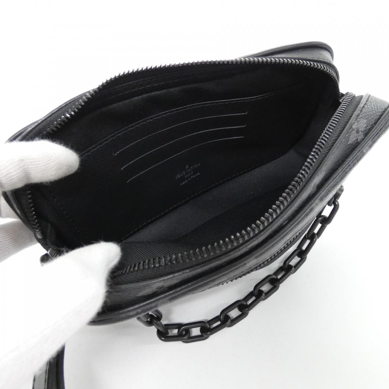 ルイヴィトン モノグラム エクリプス ポシェット ヴォルガ M68321 バッグ