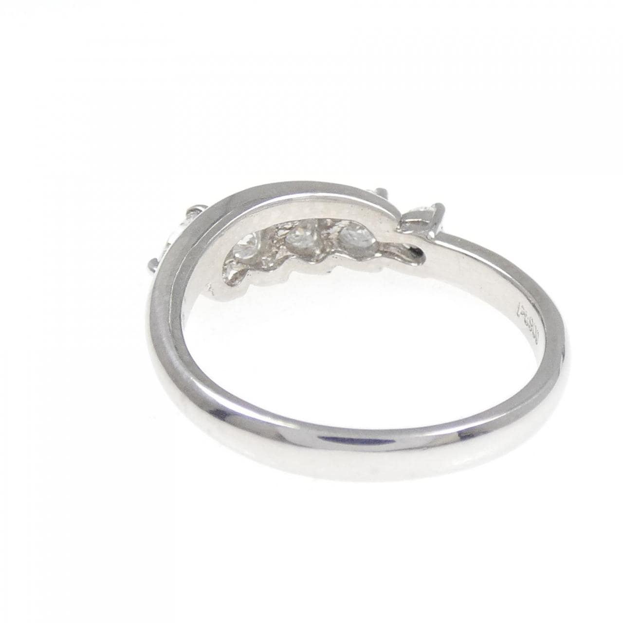 PT900 ハート ダイヤモンド リング 0.75CT