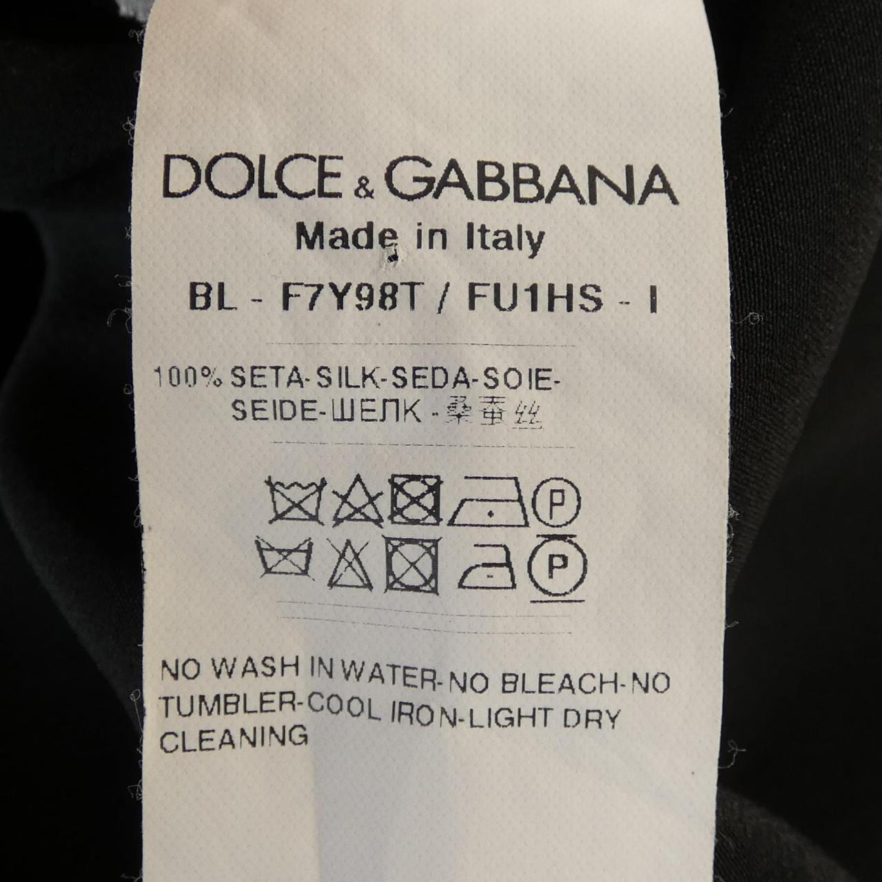 ドルチェアンドガッバーナ DOLCE&GABBANA F7Y98T FU1HS シャツ