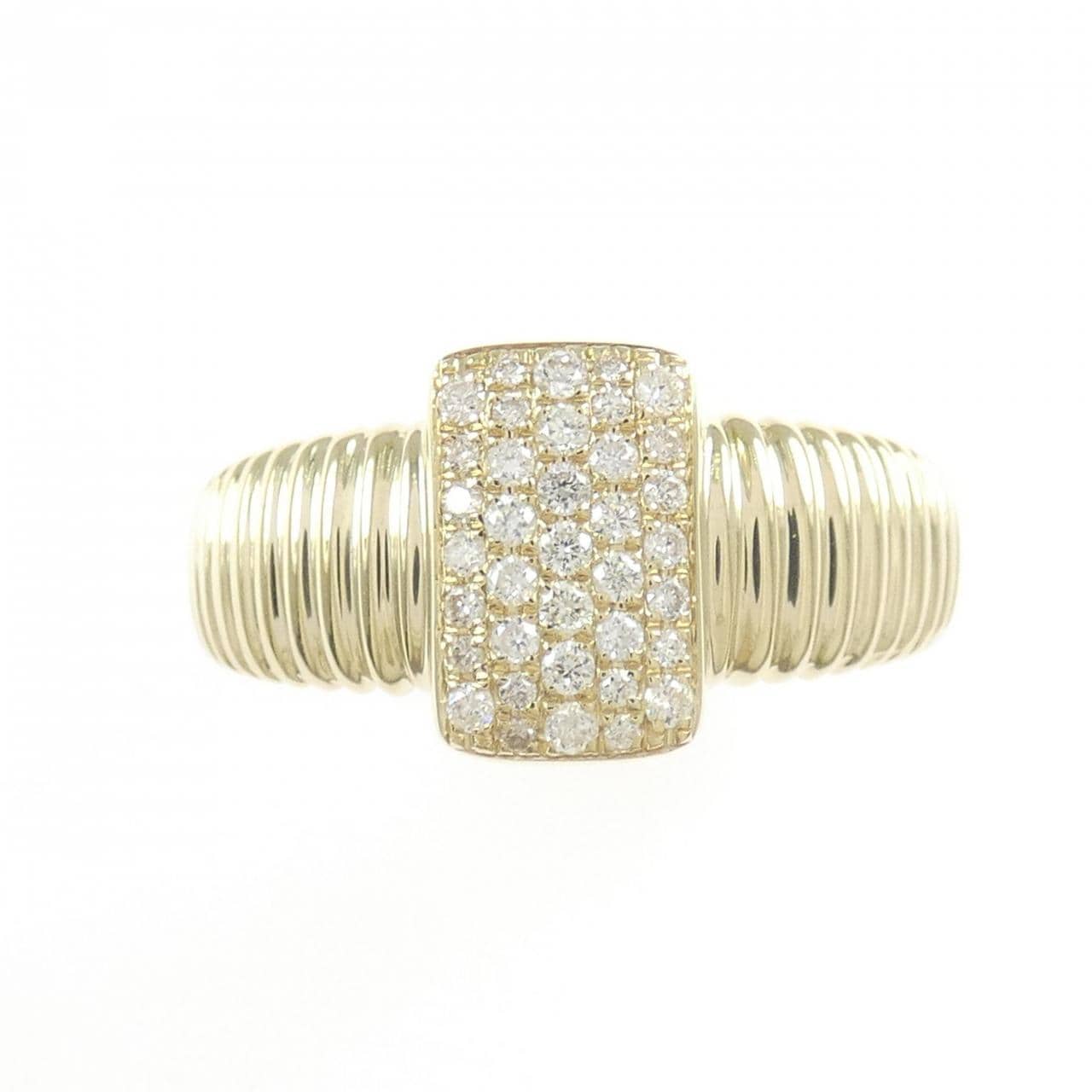 375YG ダイヤモンド リング 0.279CT