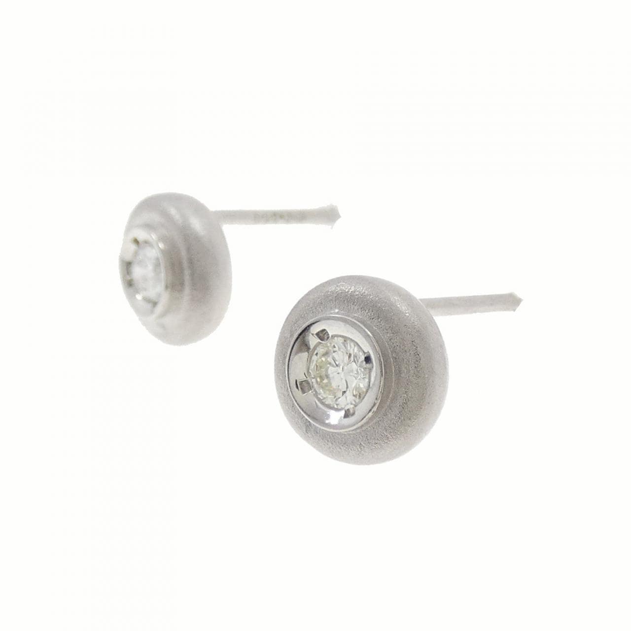 PT850 ダイヤモンド ピアス 0.16CT