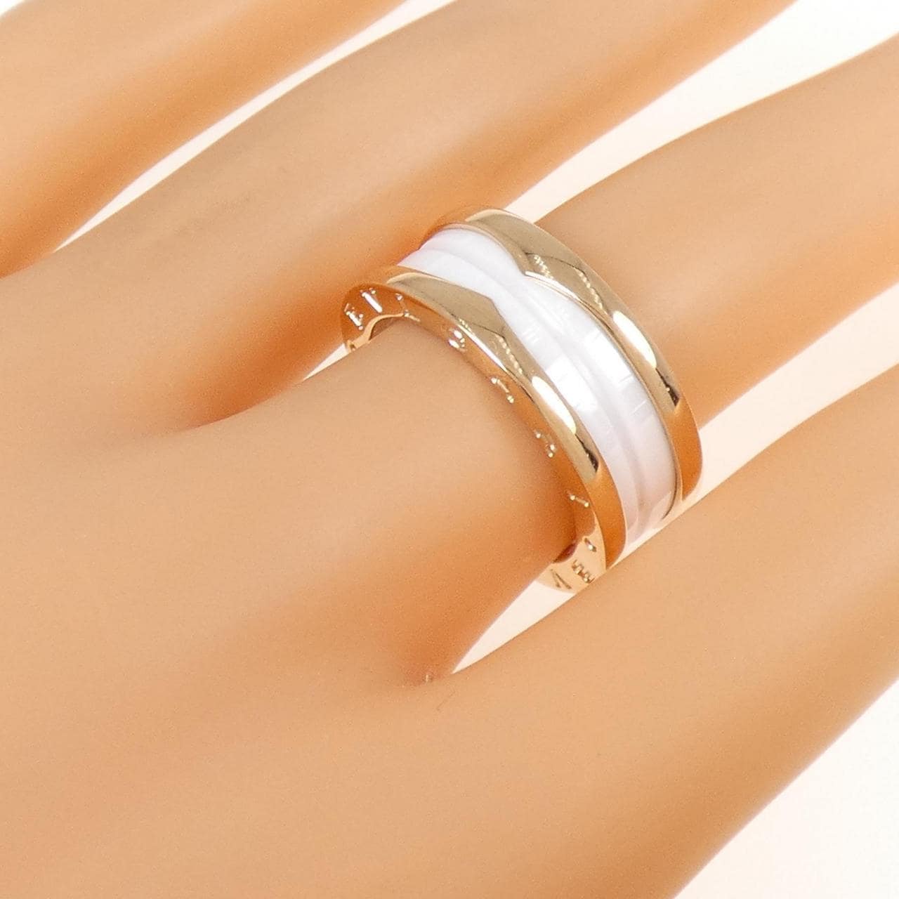 BVLGARI B.zero1 2 band ring ring