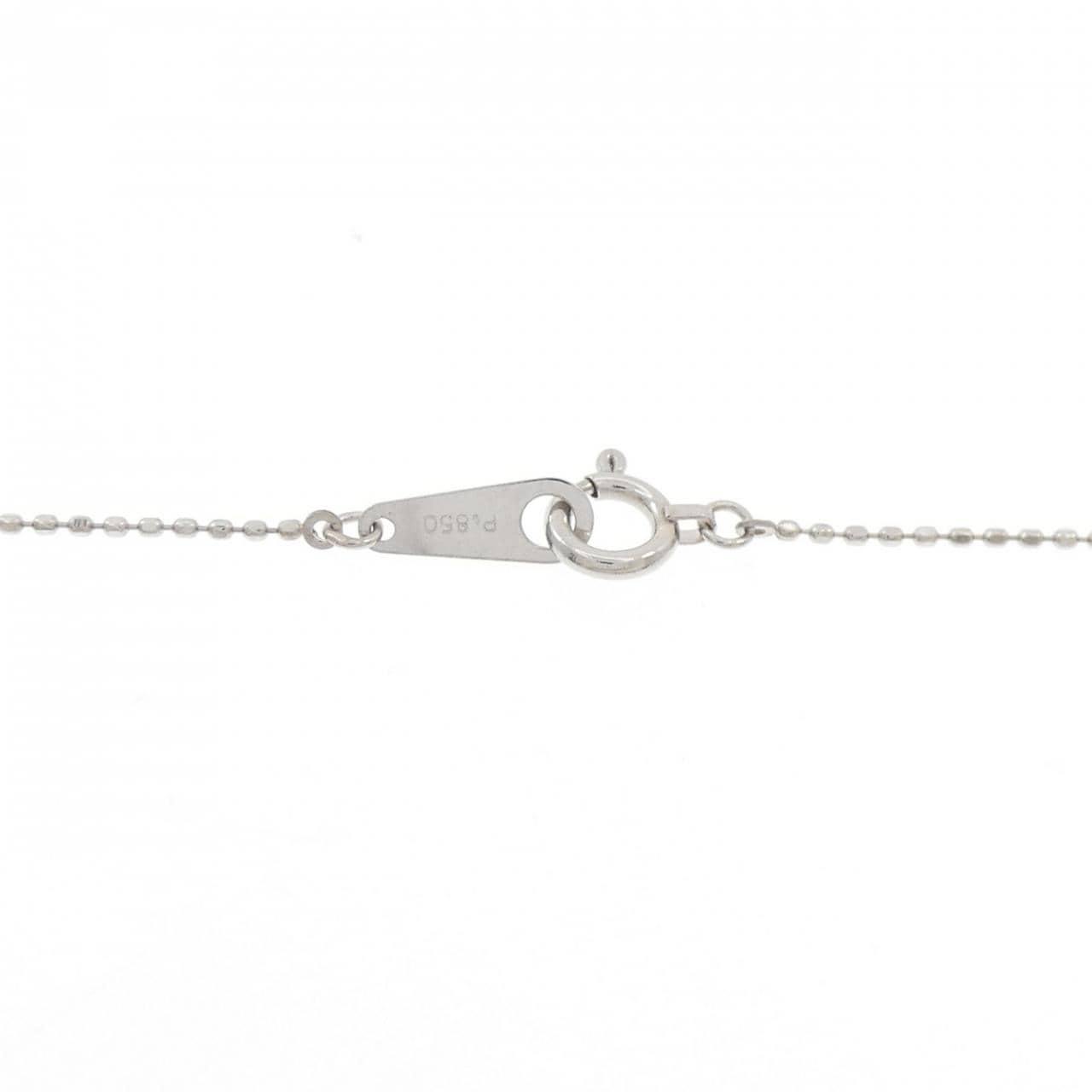 PT1000/PT850 ソリティア ダイヤモンド ネックレス 0.217CT