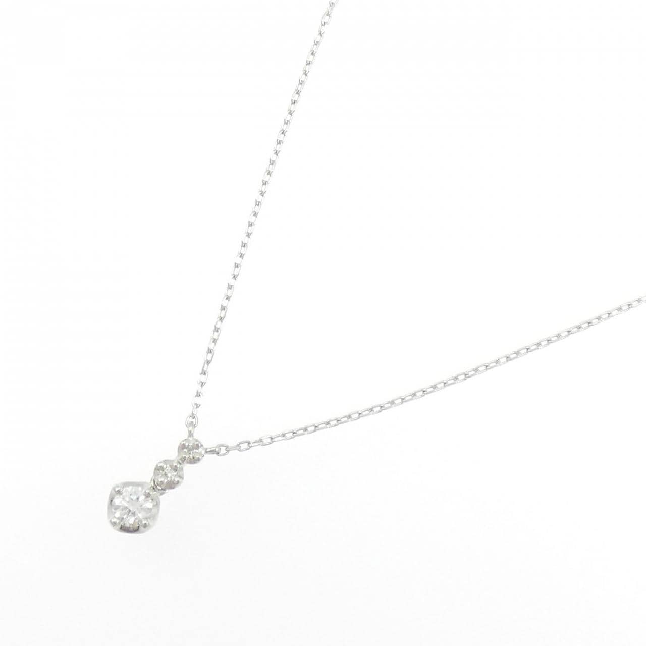 ヴァンドーム ダイヤモンド ネックレス 0.113CT