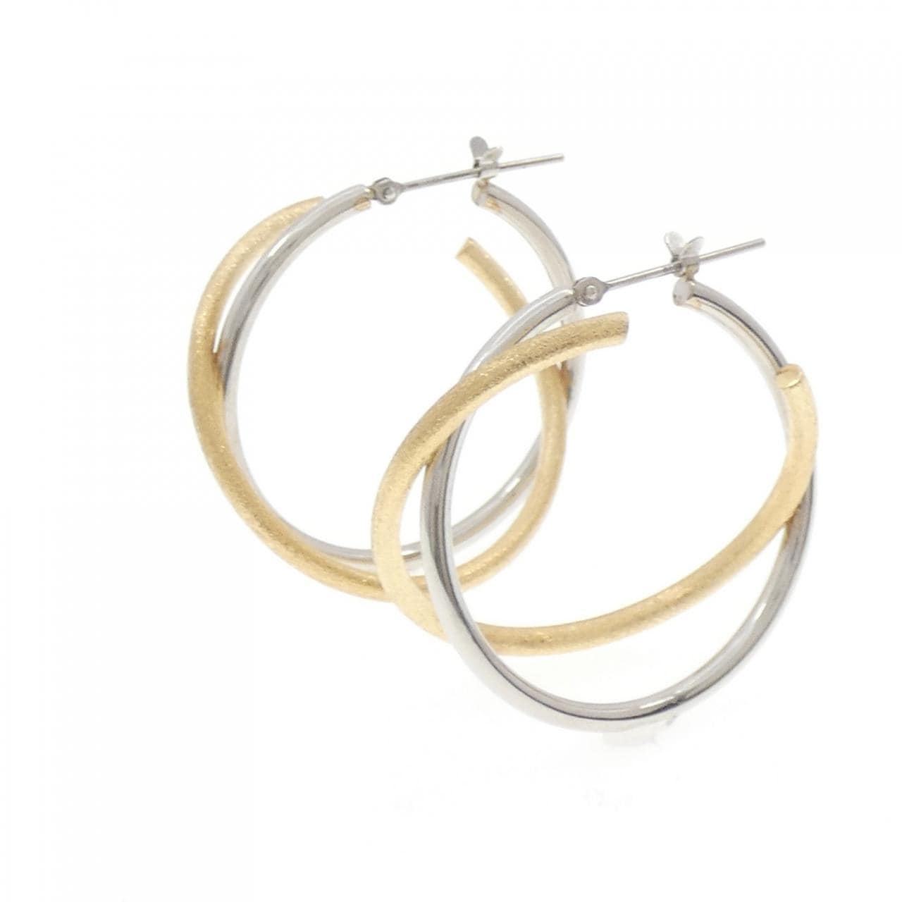[BRAND NEW] PT900/K18YG earrings