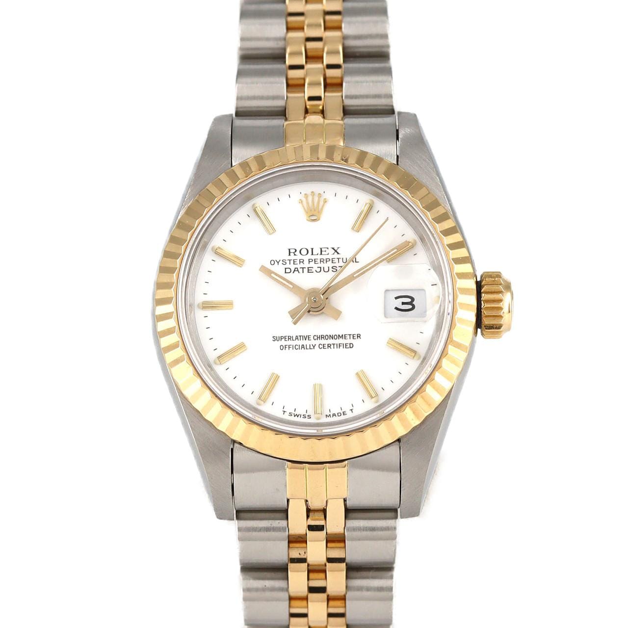 ロレックス デイトジャスト 69173 SSxYG 自動巻 R番