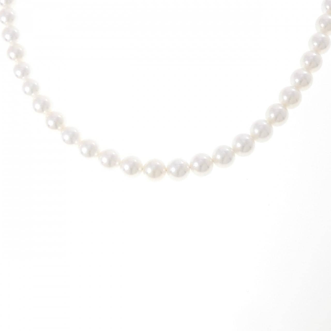 シルバークラスプ アコヤパール ネックレス 6.5-7mm