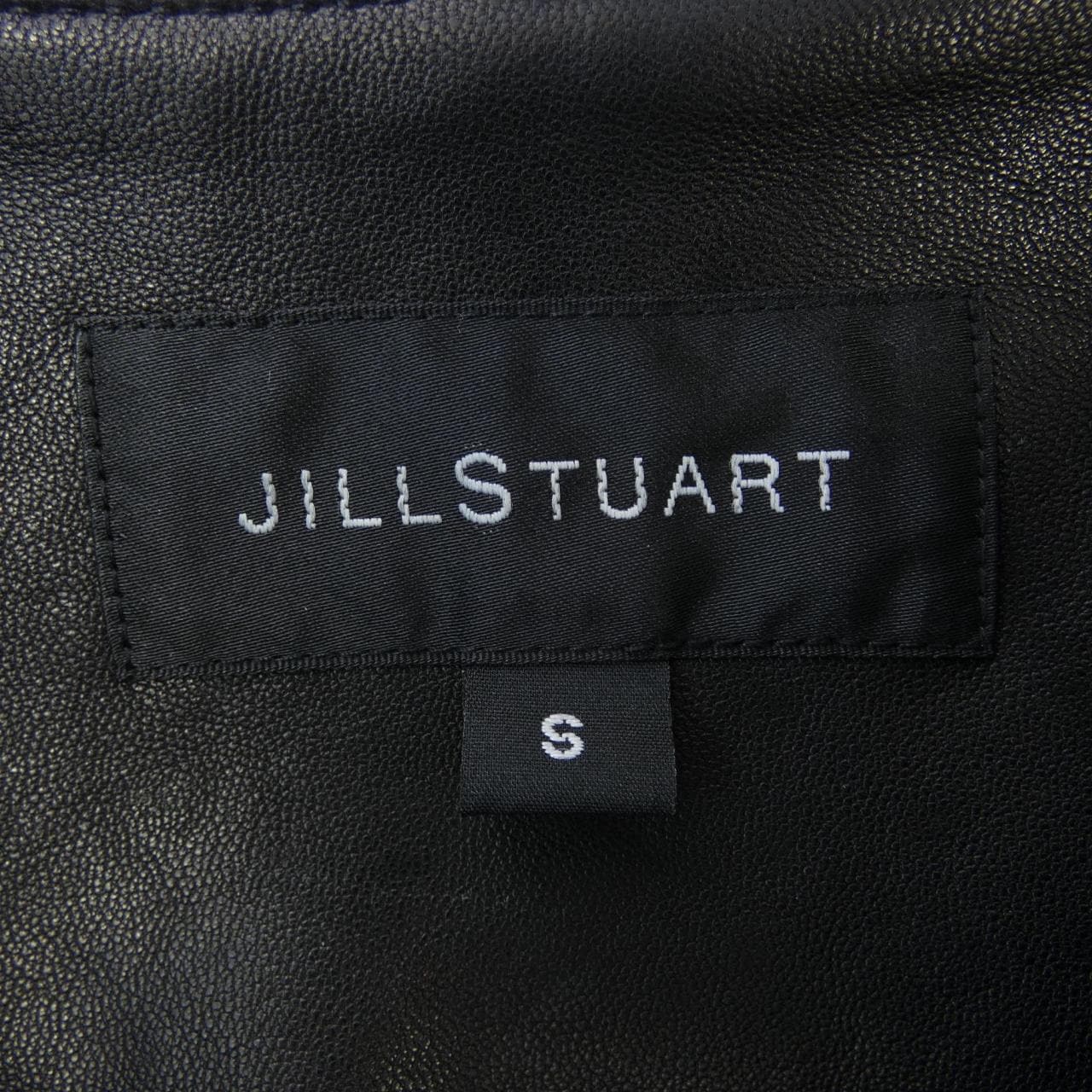 ジルスチュアート JILL STUART レザーライダースジャケット