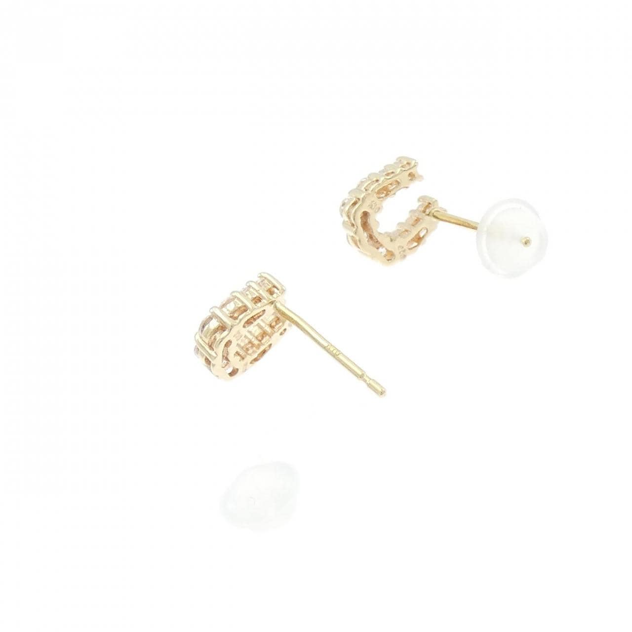 エテ キュービックジルコニア ピアス