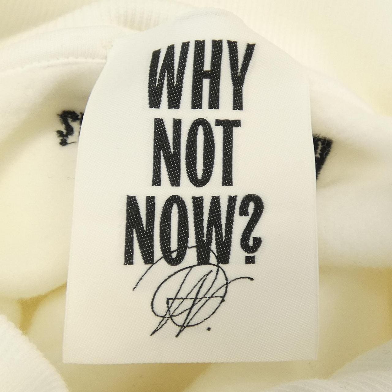 WHYNOTNOW スウェット