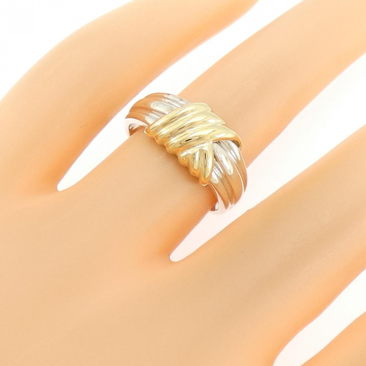 【ヴィンテージ】ティファニー 925/750YG リング