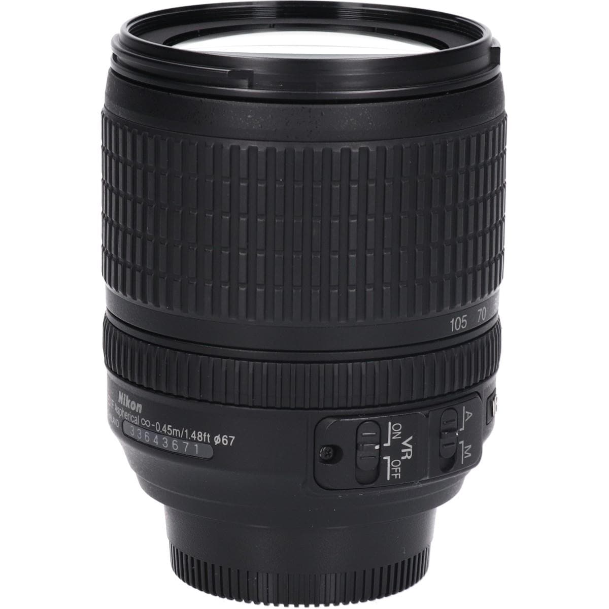 ＡＦ－Ｓ　ＤＸ１８－１０５ｍｍ　Ｆ３．５－５．６Ｇ　ＶＲ