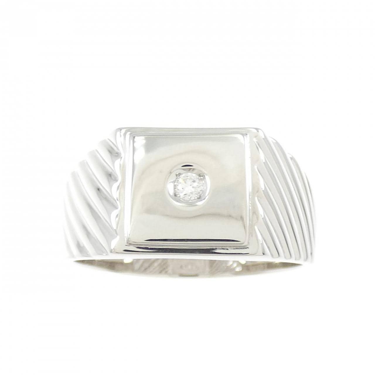 【新品】PT900 ダイヤモンド リング 0.05CT