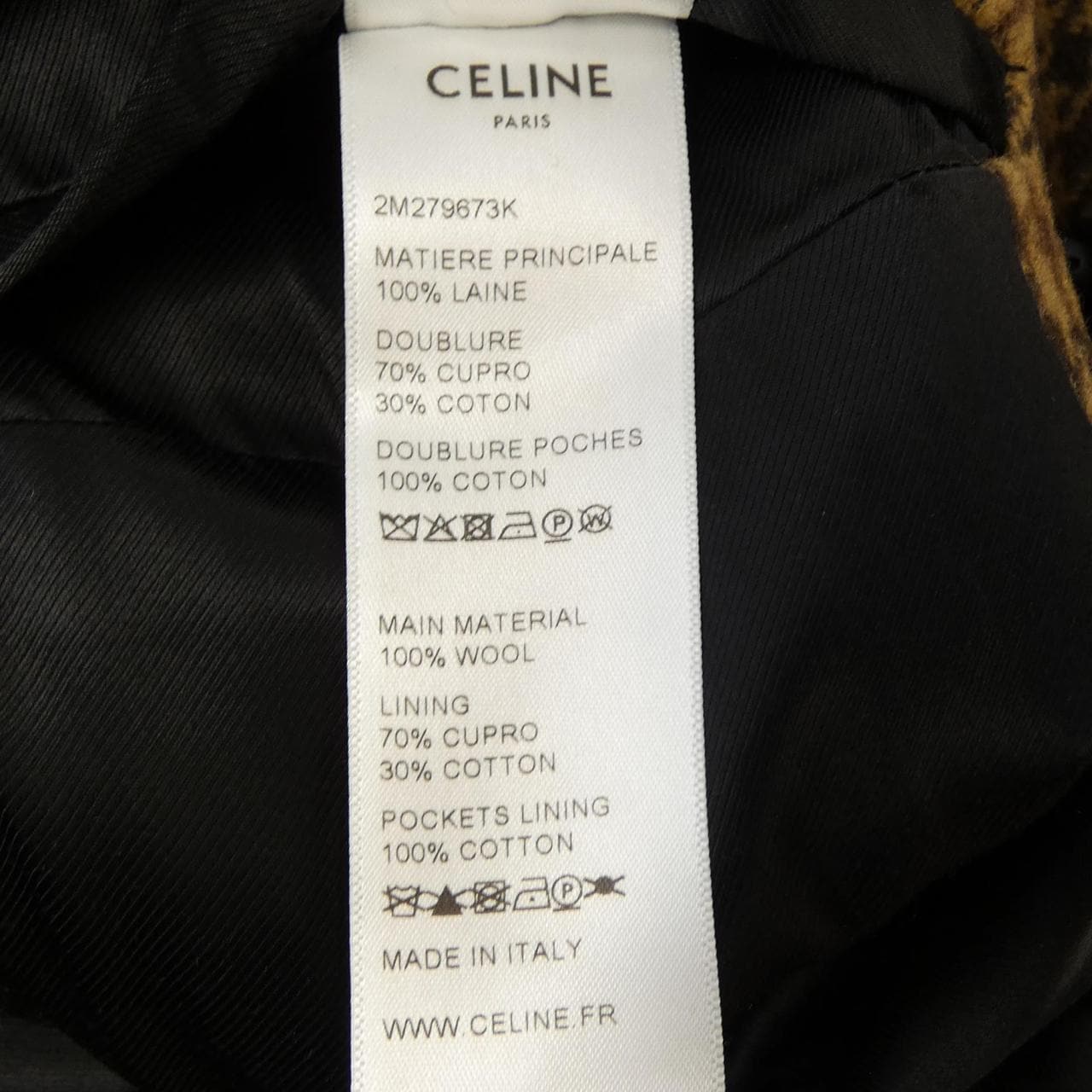 セリーヌ CELINE 2M279673K チェスターコート