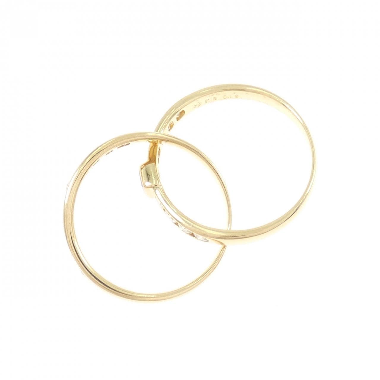 タサキ ルビー リング 0.19CT