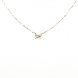 ノジェス バタフライ ダイヤモンド ネックレス