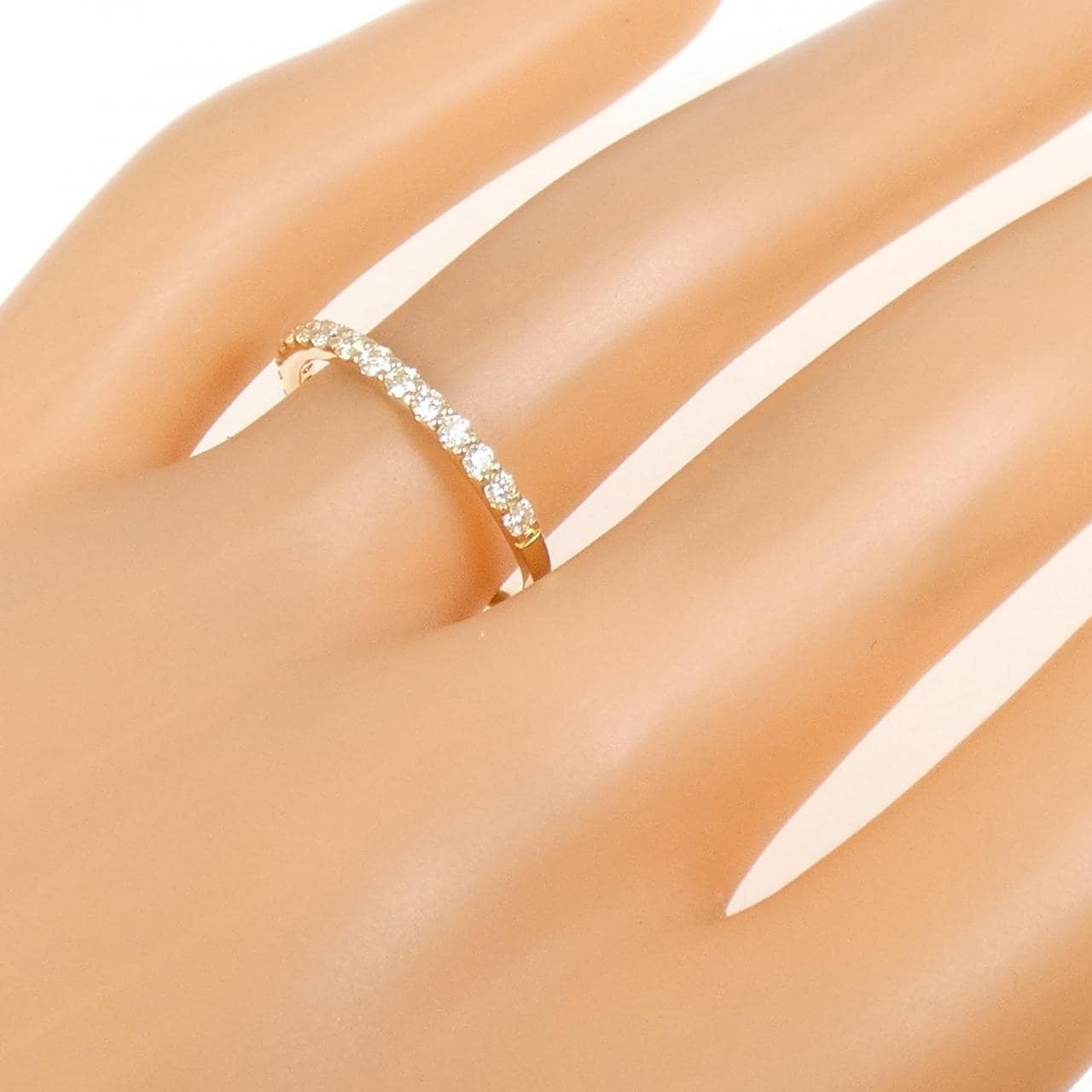 K18YG ダイヤモンド リング 0.31CT