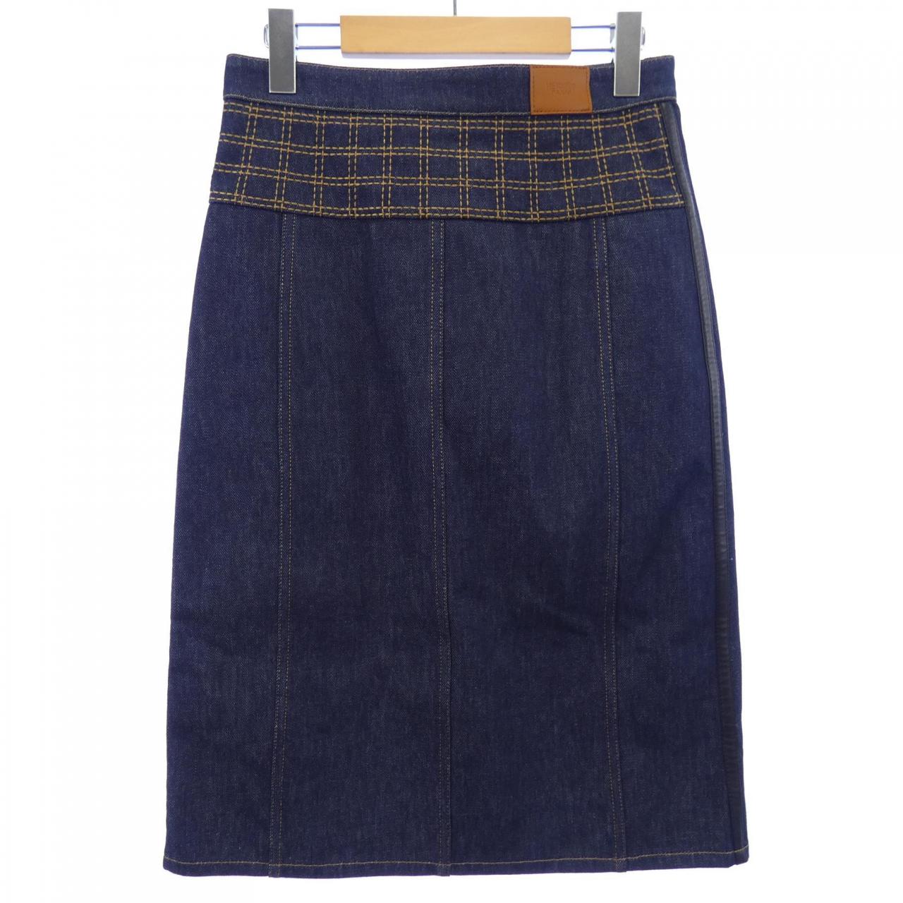エルメス HERMES クルードセル *17-7303 スカート