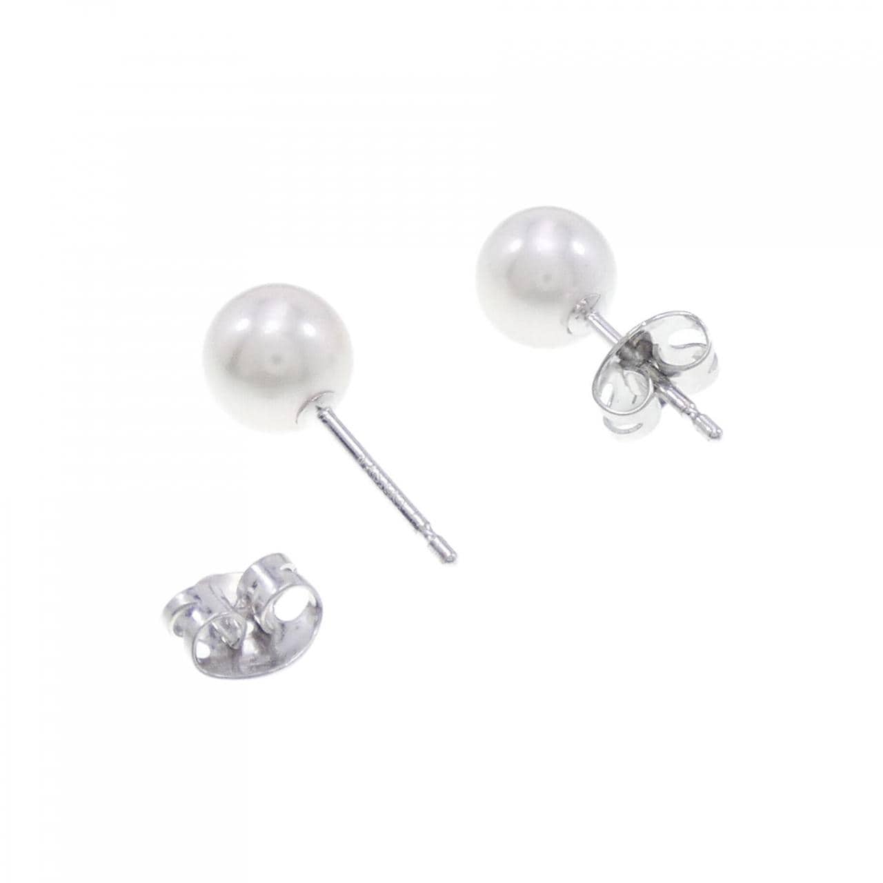 Tasaki Akoya pearl earrings 7.1mm