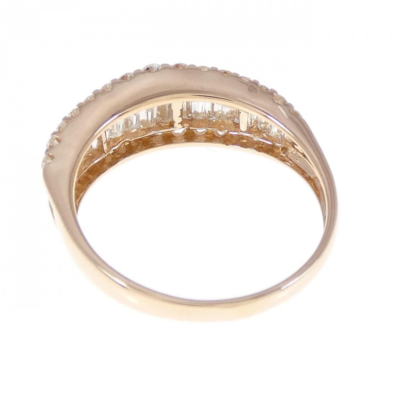 K18PG ダイヤモンド リング 1.00CT