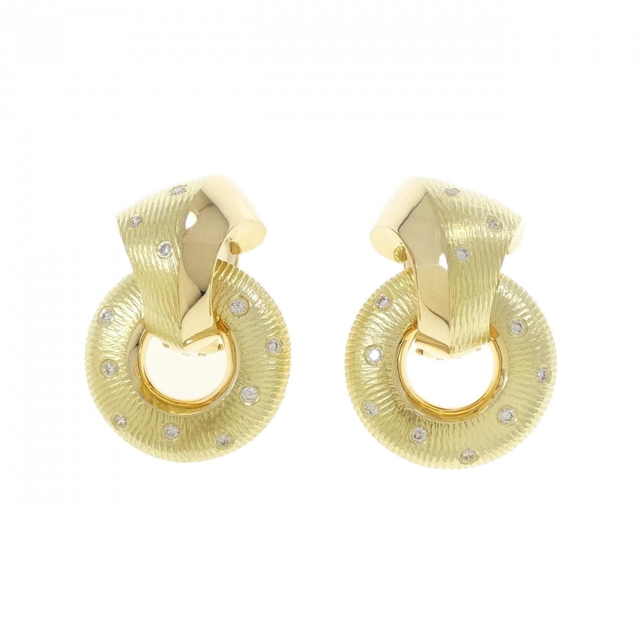 ポール モレリ ダイヤモンド イヤリング