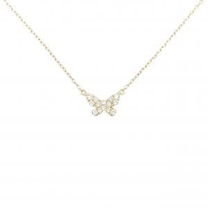 アーカー バタフライ ネックレス 0.06CT