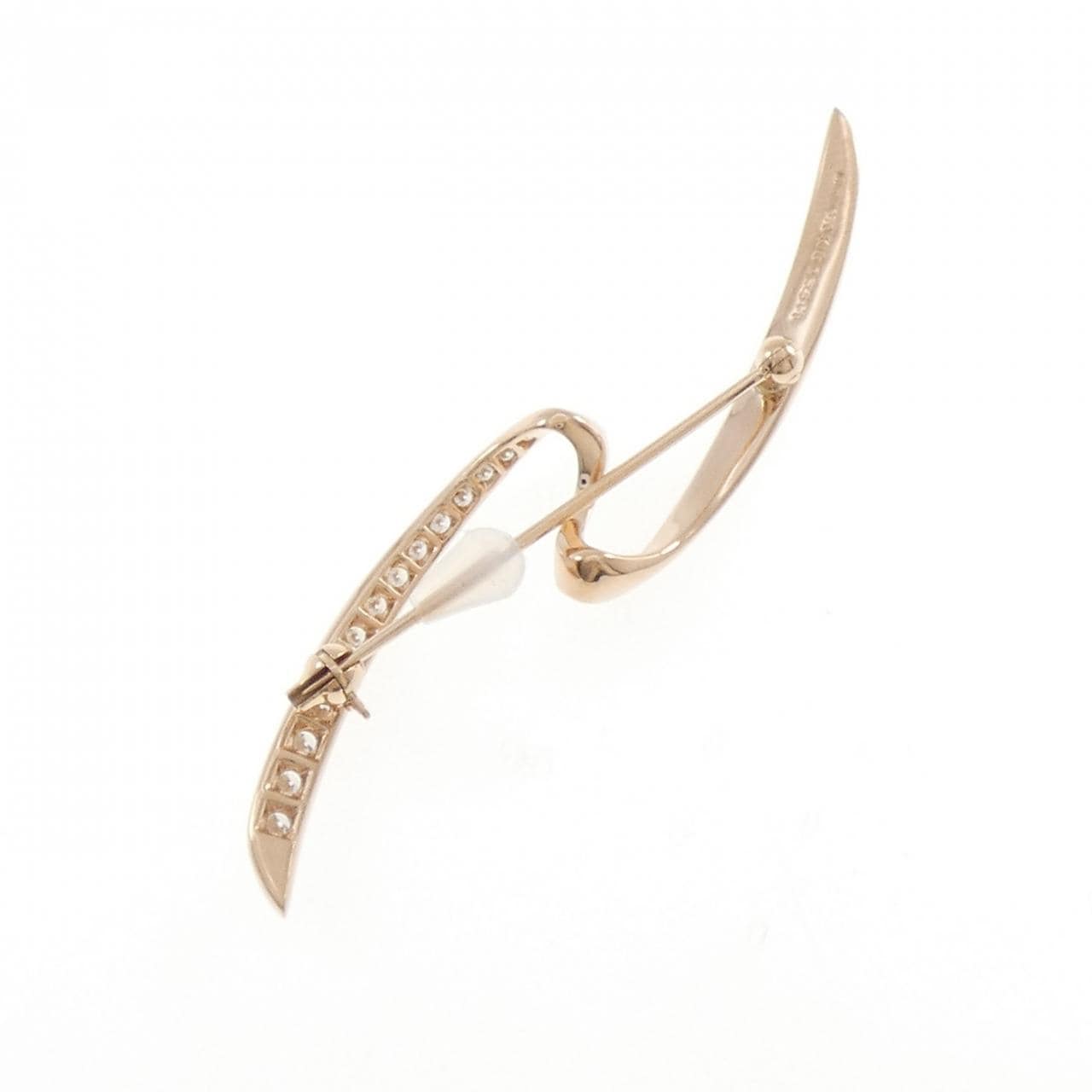 ミキモト ダイヤモンド ブローチ 0.35CT