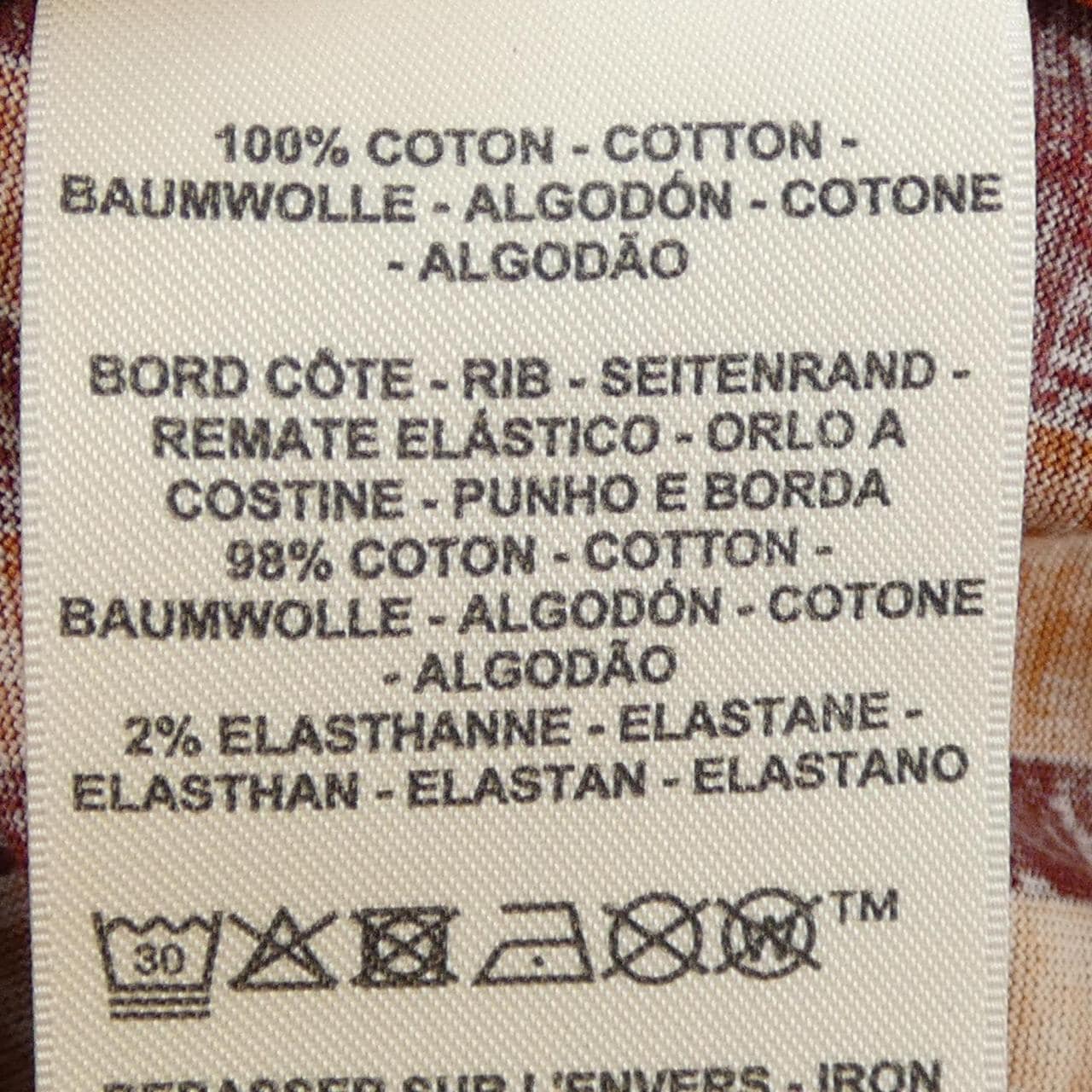 エルメス HERMES BOLDUC AU CARRE ボルデュックチェック 5E4645DK Tシャツ