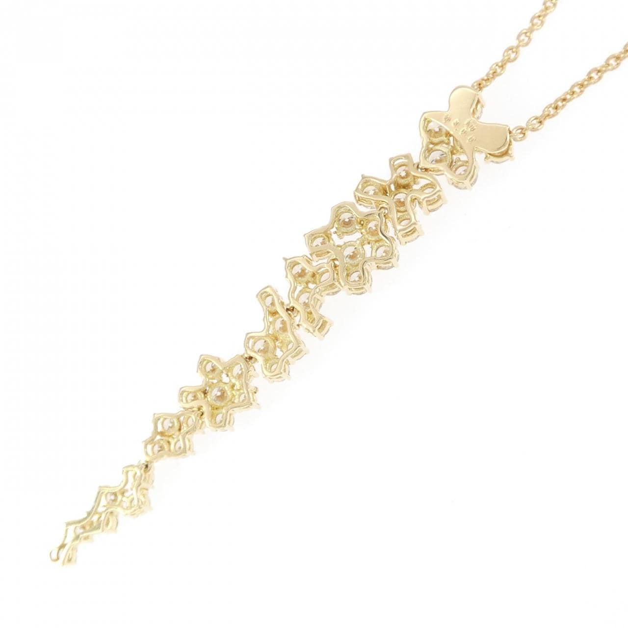 K18YG ダイヤモンド ネックレス 3.00CT
