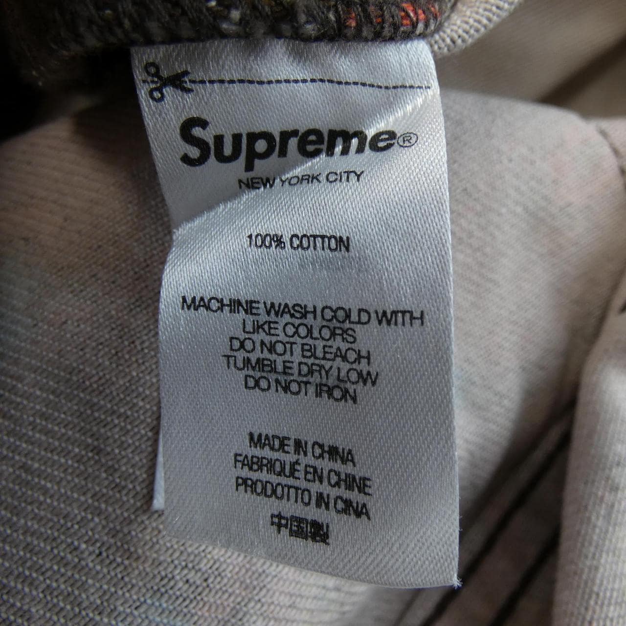 シュプリーム SUPREME Regular Jean Flower パンツ