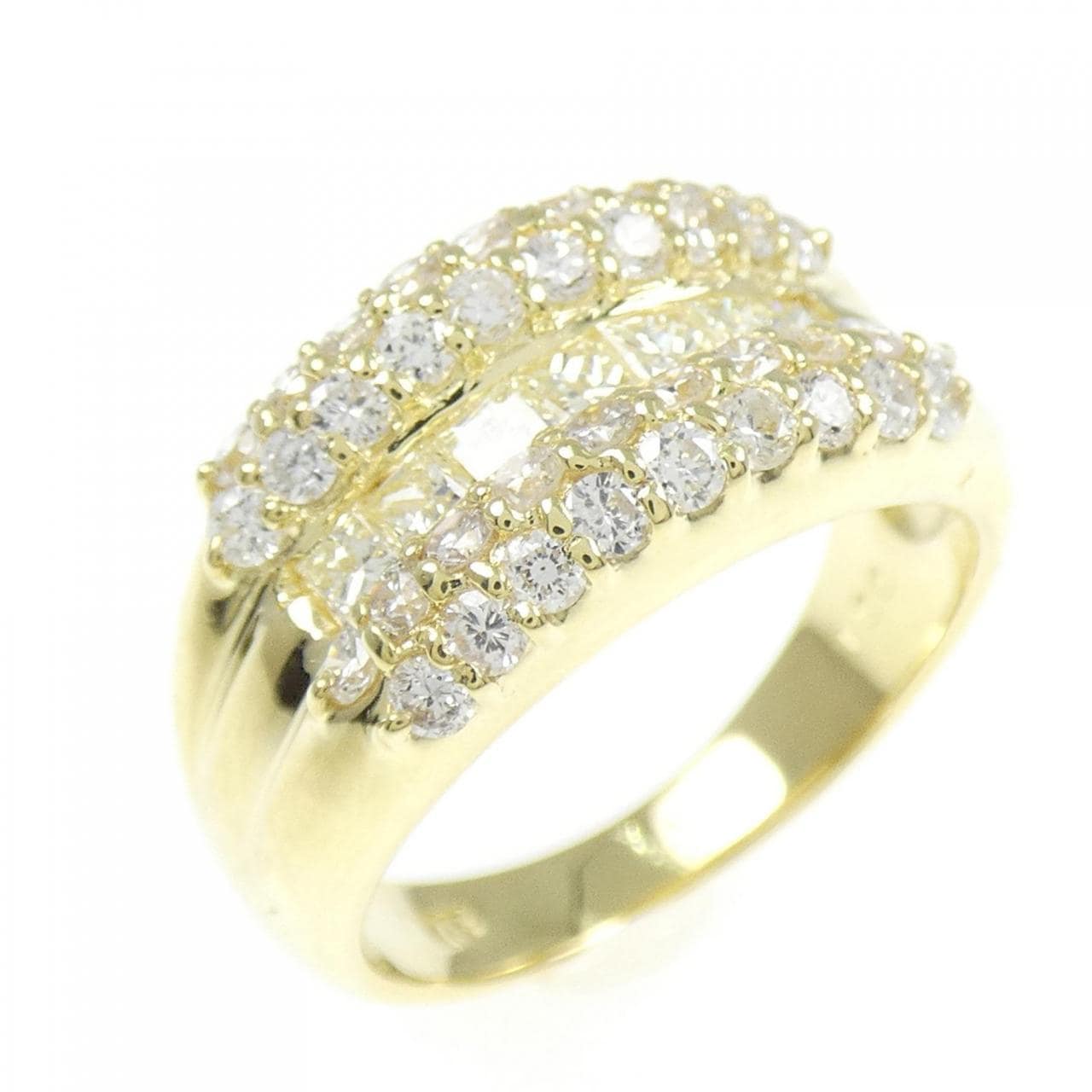 K18YG ダイヤモンド リング 1.00CT