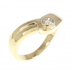 K18YG ダイヤモンド リング 0.10CT
