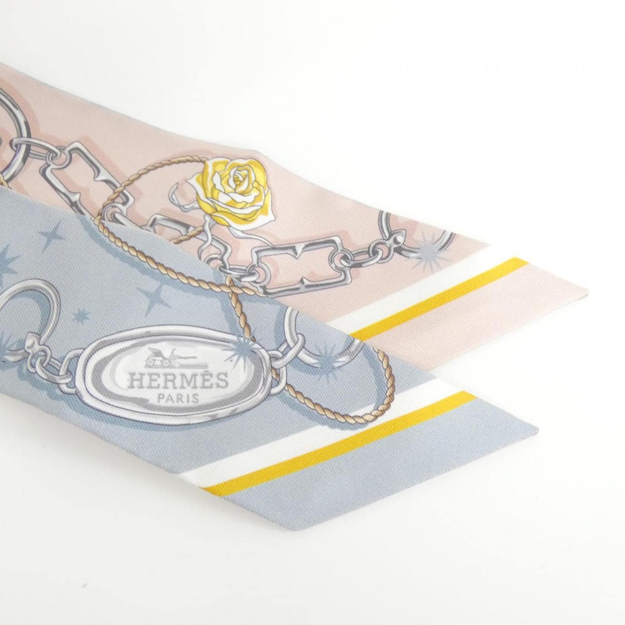 【未使用品】エルメス C'EST LA FETE ツイリー 062743S スカーフ