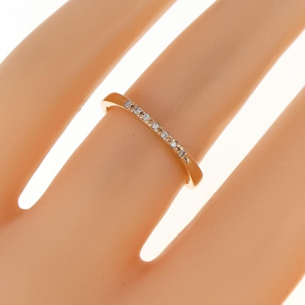 アガット ダイヤモンド リング 0.03CT