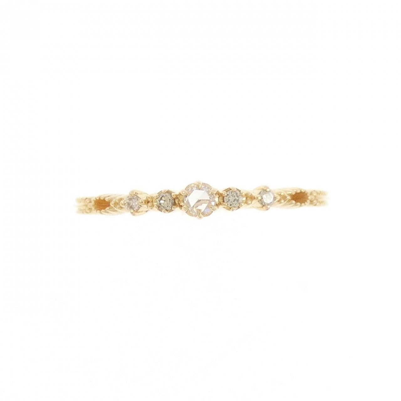 アガット ダイヤモンド リング 0.04CT