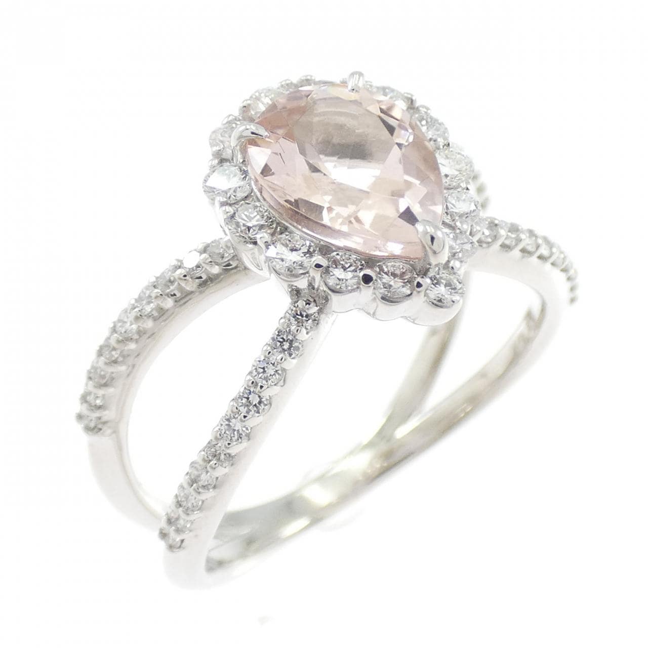 ポンテヴェキオ モルガナイト リング 1.07CT