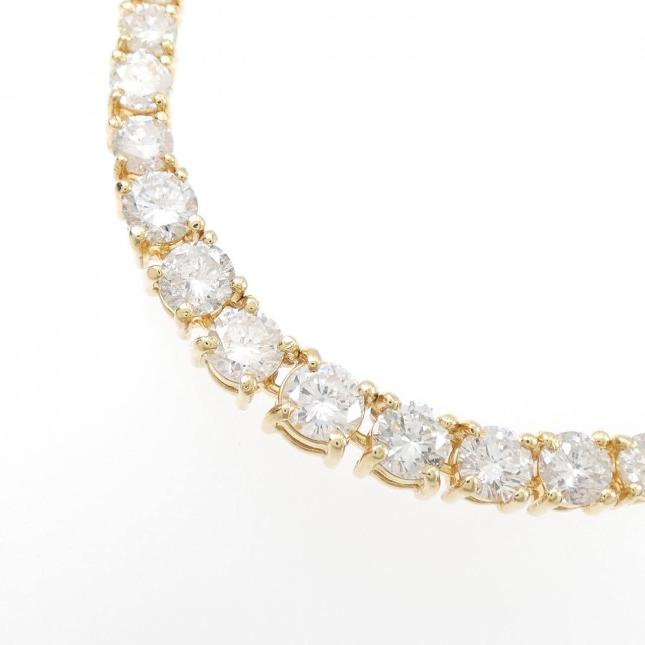 K18YG ダイヤモンド ネックレス 6.00CT