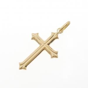 【新品】K18YG クロス ペンダント
