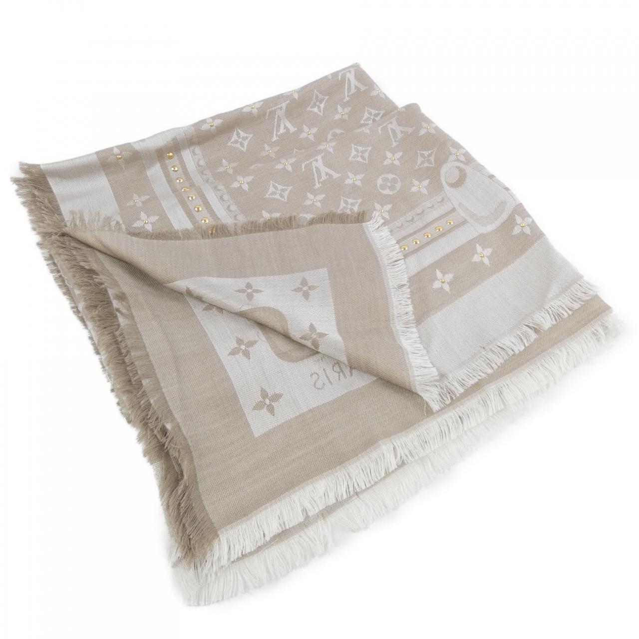 ルイヴィトン LOUIS VUITTON ショール モノグラム スタッディ デニム M73699 SHAWL